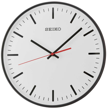 Seiko Wanduhr 5x4 cm Kunststoff • Geräuschloses Uhrwerk • Quarz-Uhrwerk