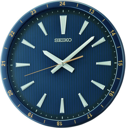 Seiko Wanduhr 35x35x4,5 cm Kunststoff • Geräuschloses Quarzwerk • Modernes Design