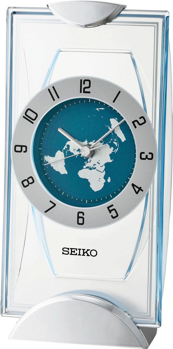 Seiko Tischuhr 24,1x11,9x9,1 cm Kunststoff • Quarz Uhrwerk • Modernes Design