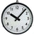 GER-Technik Wanduhr 60 cm Ø Metall • Funkgesteuertes Uhrwerk • Robustes Design