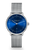 Sternglas Naos XS Damen Armbanduhr Tiefblau • Schlankes Bauhaus-Design • Quarzwerk