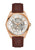 Bulova Old Classic 97A175 Herrenuhr Weiß • Skelett-Automatikwerk • Mineralglas gewölbt