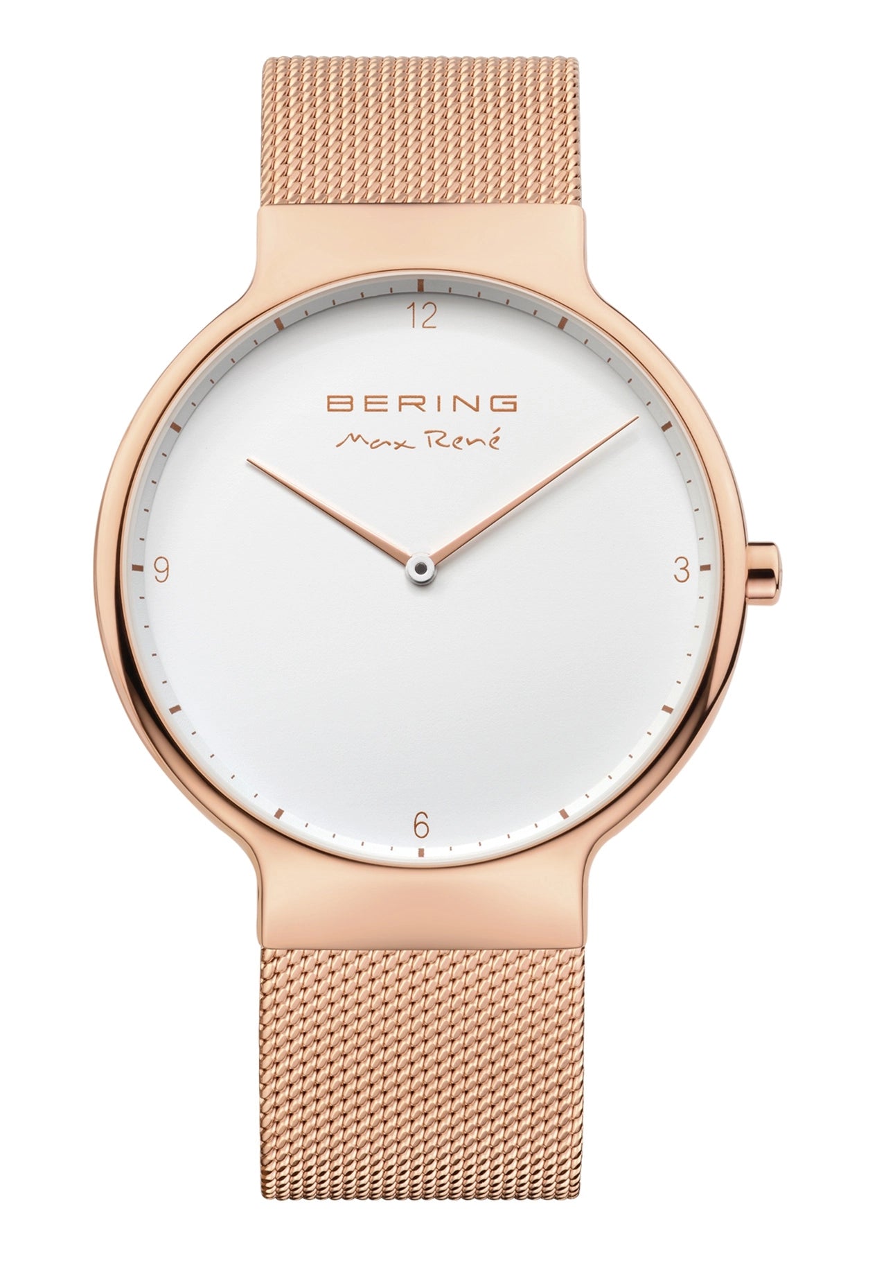 Bering Max René 15540-262 Herren Armbanduhr Roségold • Saphirglas • Wechselarmband-System