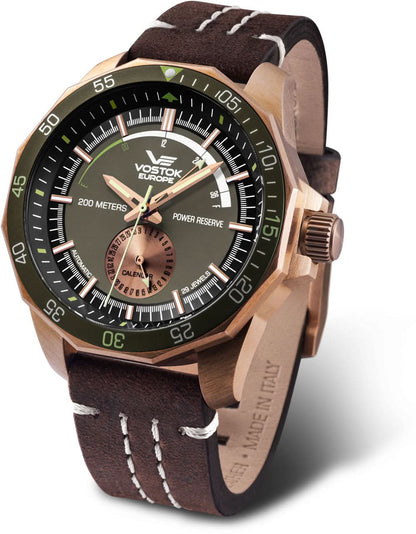 Vostok Europe N1 Rocket NE57-225O565 Herrenuhr • K1 Sicherheitsglas • Bronze-Gehäuse