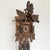 Rombach & Haas TRADITION 4560-N Wanduhr Holz dunkel • Mechanisches 8-Tage-Werk • Handgeschnitzte Eulenuhr