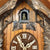 Rombach & Haas TRADITION 3460-N Wanduhr Holz (dunkel) • Mechanisches 8-Tage-Werk • Handgeschnitzte Eulenuhr