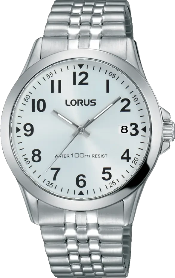 Lorus Classic RS975CX9 Herren Uhr • Präzises Quarzwerk • Robustes Edelstahlgehäuse