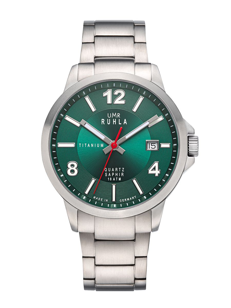 UMR Ruhla RUHLA-Classic RCL32003 Herren • Saphirglas • Titangehäuse & Titangliederband