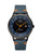 UMR Ruhla RUHLA-Solar RSO95953M Armbanduhr Dunkelblau-Schwarz • Solarwerk Epson VS37 • Titangehäuse & Titangliederband