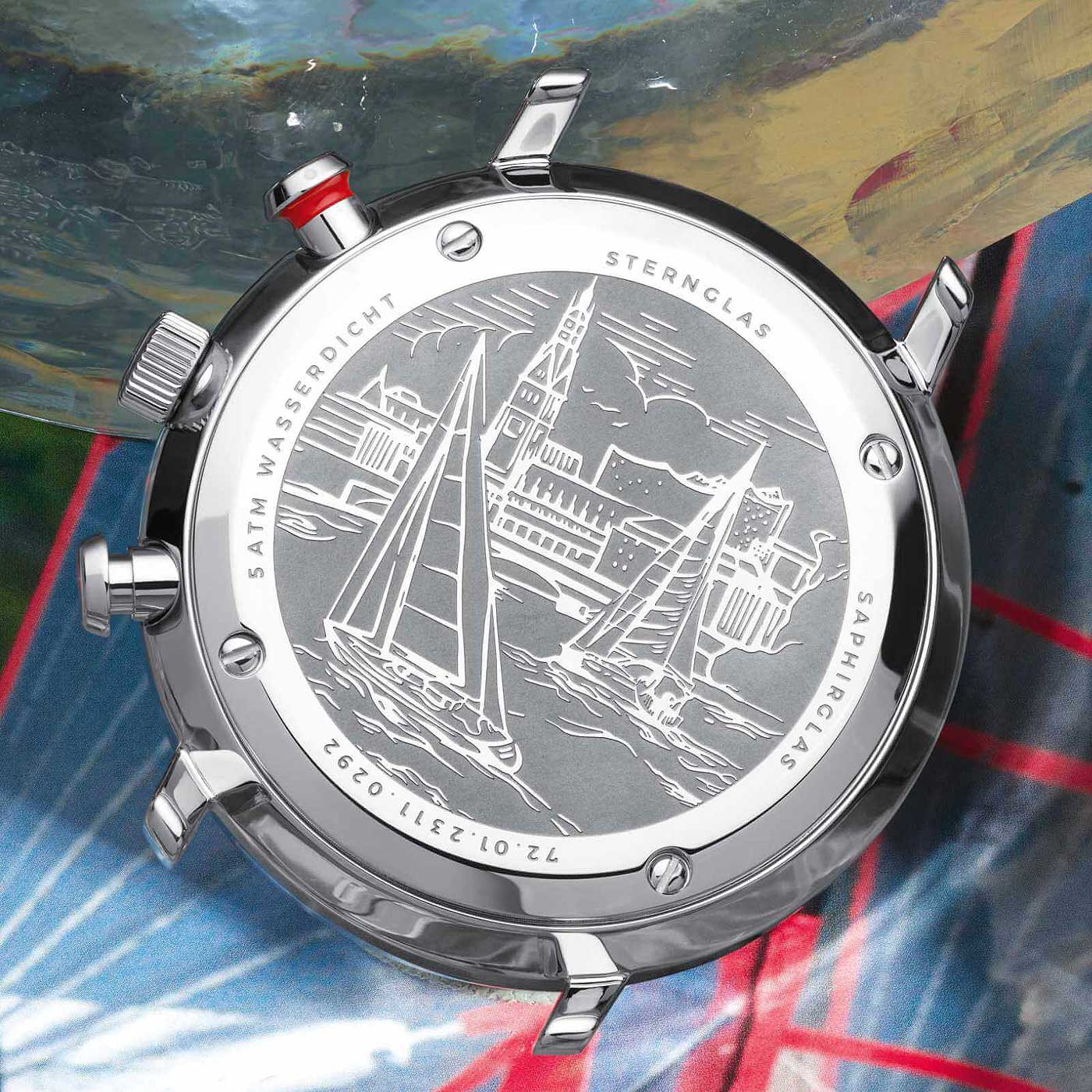 Herrenuhr Hamburg - Sternglas Modell: S01-HC10-VI11