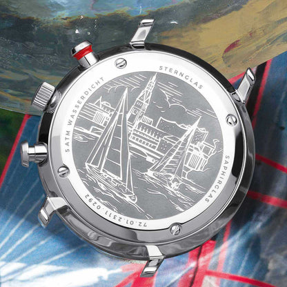 Herrenuhr Hamburg - Sternglas Modell: S01-HC10-VI11
