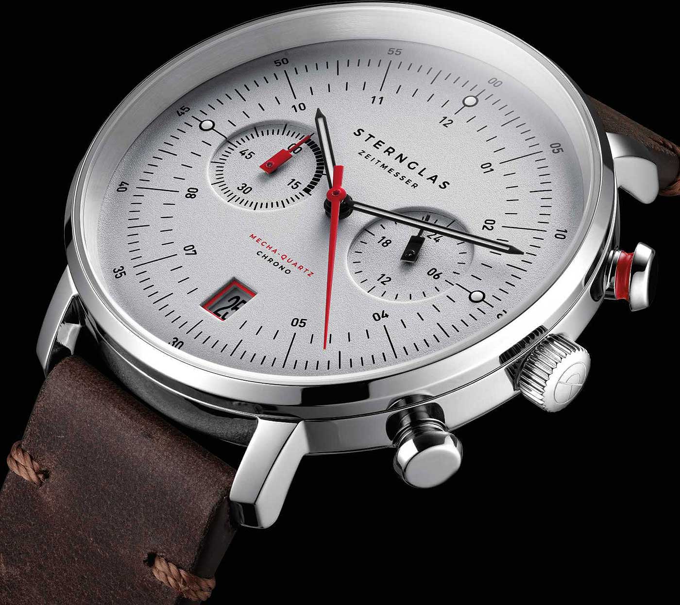 Herrenuhr Hamburg - Sternglas Modell: S01-HC10-VI11