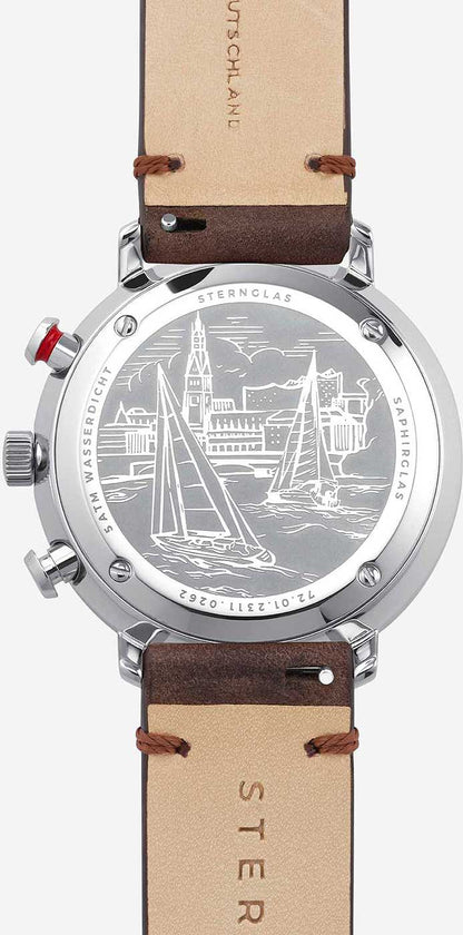 Herrenuhr Hamburg - Sternglas Modell: S01-HC10-VI11