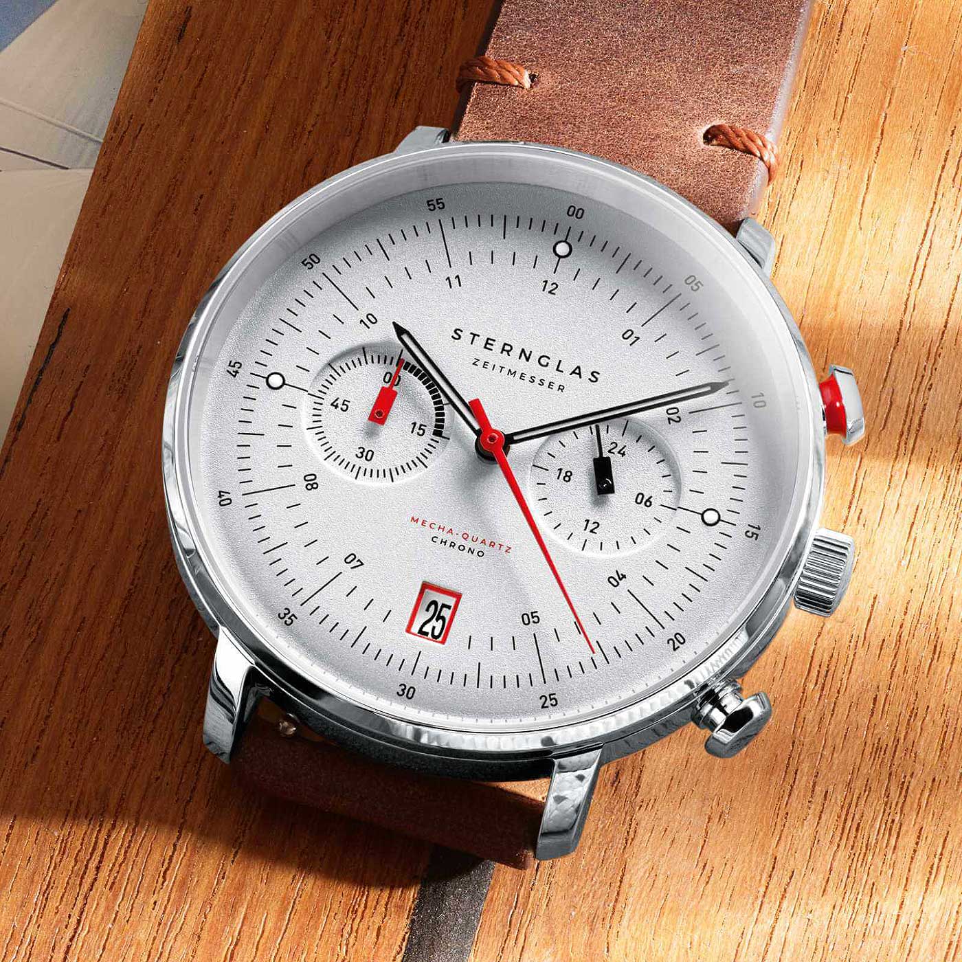 Herrenuhr Hamburg - Sternglas Modell: S01-HC10-VI11