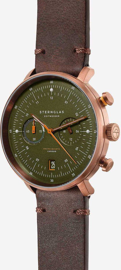 Herrenuhr Hamburg - Sternglas Modell: S01-HC35-VI17