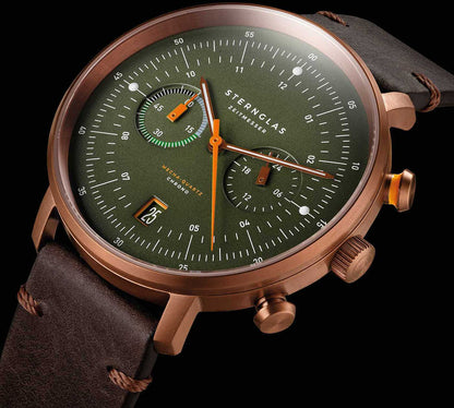 Herrenuhr Hamburg - Sternglas Modell: S01-HC35-VI17