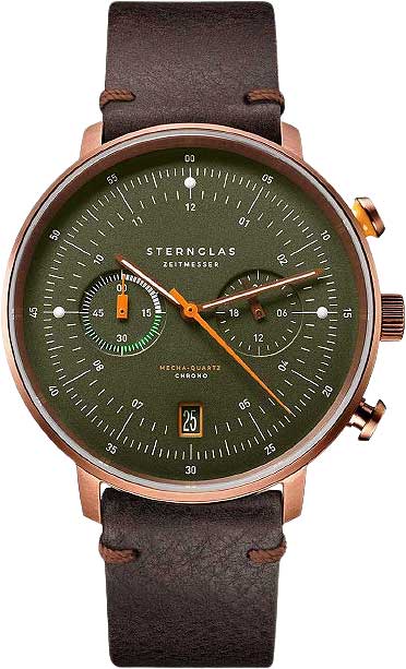 Herrenuhr Hamburg - Sternglas Modell: S01-HC35-VI17