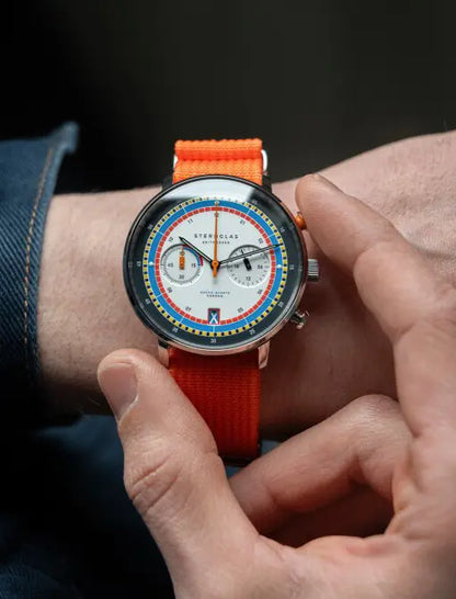 Sternglas Hamburg Chrono S01-HC36-FI02 - Textilband