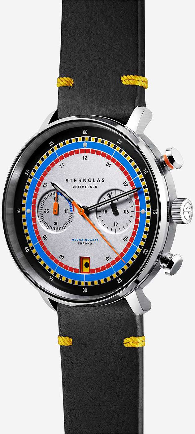 Herrenuhr Hamburg - Sternglas Modell: S01-HC36-VI22