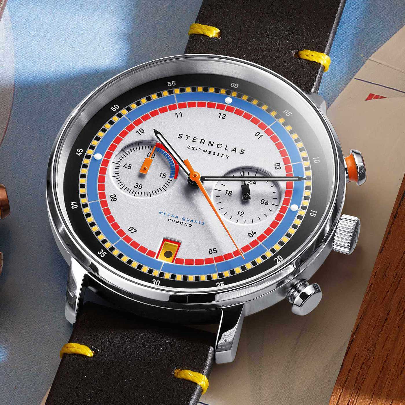 Herrenuhr Hamburg - Sternglas Modell: S01-HC36-VI22