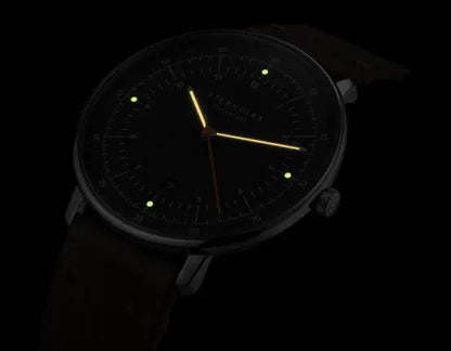 Sternglas Hamburg Quarz S01-HH39-VI11 - Lederarmband