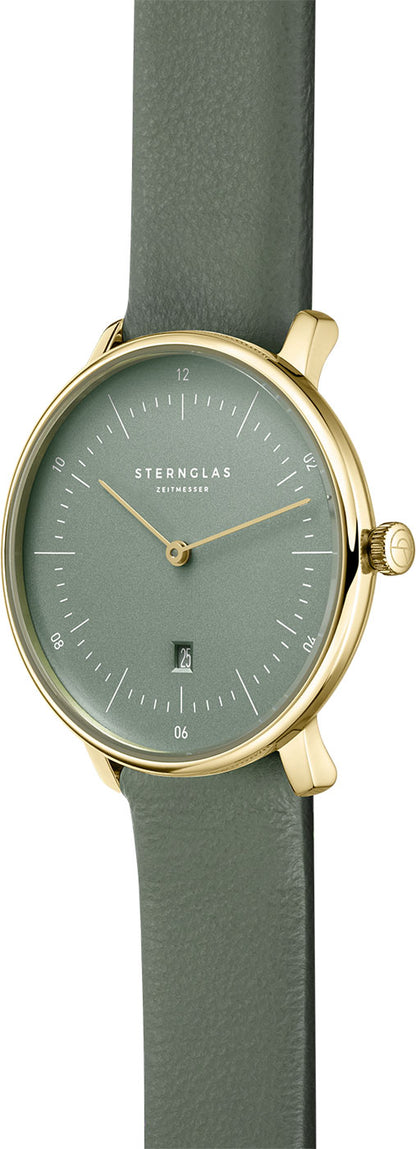 Damenuhr Serie Naos XS Edition Flora Salbei Sternglas S01NDF18KL09