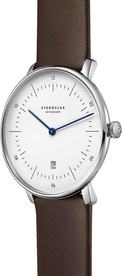 Sternglas Naos S01-NX01-PR04 Herren Uhr • Saphirglas • Flaches Bauhaus-Design
