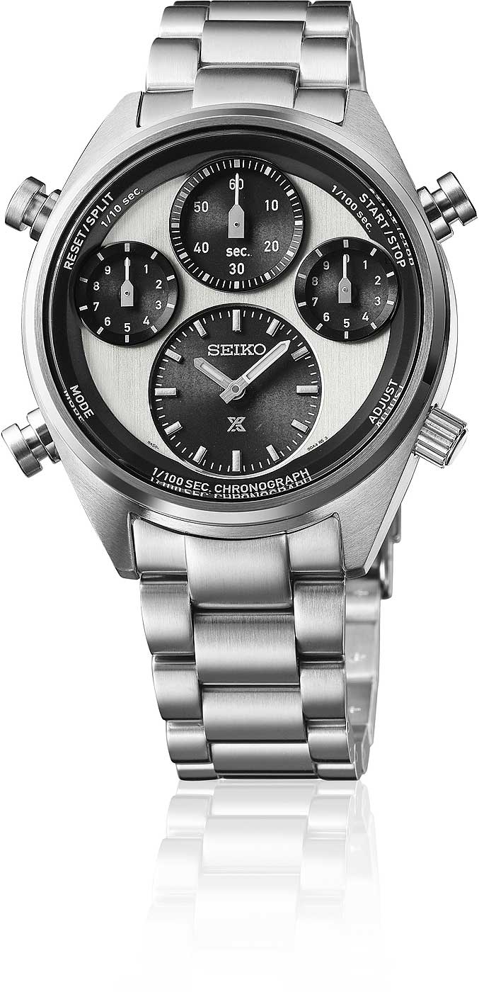 Seiko Prospex Speedtimer SFJ001P1 Herren Uhr • Solar Manufakturkaliber • Saphirglas