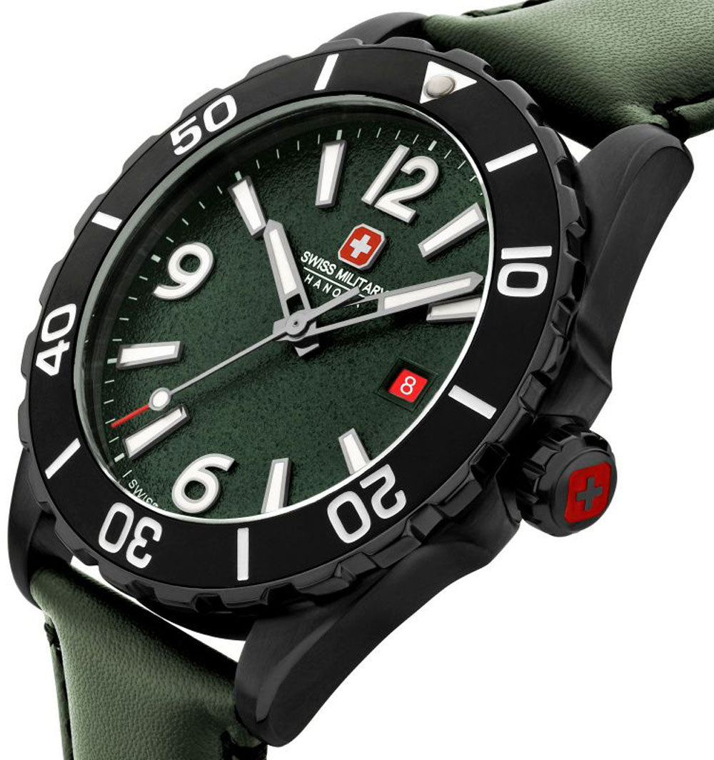 Swiss Military by Hanowa Carbon Peak SMWGB0000251 Herren Uhr • Saphirglas • Präzises Quarzwerk