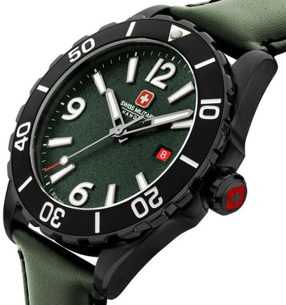 Swiss Military by Hanowa Carbon Peak SMWGB0000251 Herren Uhr • Saphirglas • Präzises Quarzwerk
