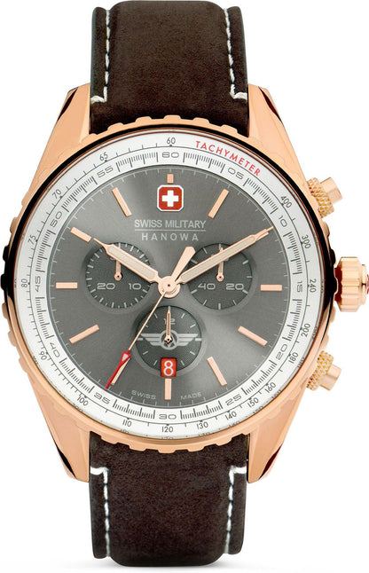 Swiss Military by Hanowa Afterburn Chrono SMWGC0000320 Herren Uhr • Saphirglas • Chronograph