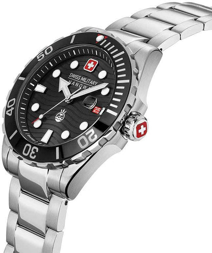 Swiss Military by Hanowa Offshore Diver II SMWGH2200301 Herren Uhr • Quarz Uhrwerk • Saphirglas • 20 Bar Wasserdicht