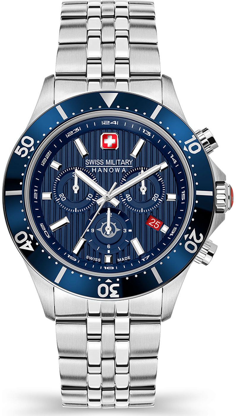 Swiss Military by Hanowa Flagship X Chrono SMWGI2100703 Herren Uhr • Saphirglas • Chronograph