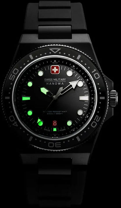 Swiss Military by Hanowa Ocean Pioneer SMWGN0001181 Herren Uhr • Saphirglas • 20 Bar Wasserdicht