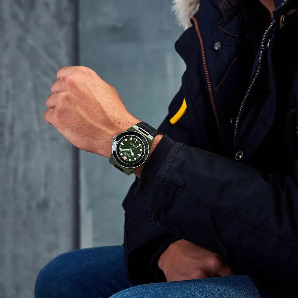 Swiss Military by Hanowa Ocean Pioneer SMWGN0001181 Herren Uhr • Saphirglas • 20 Bar Wasserdicht