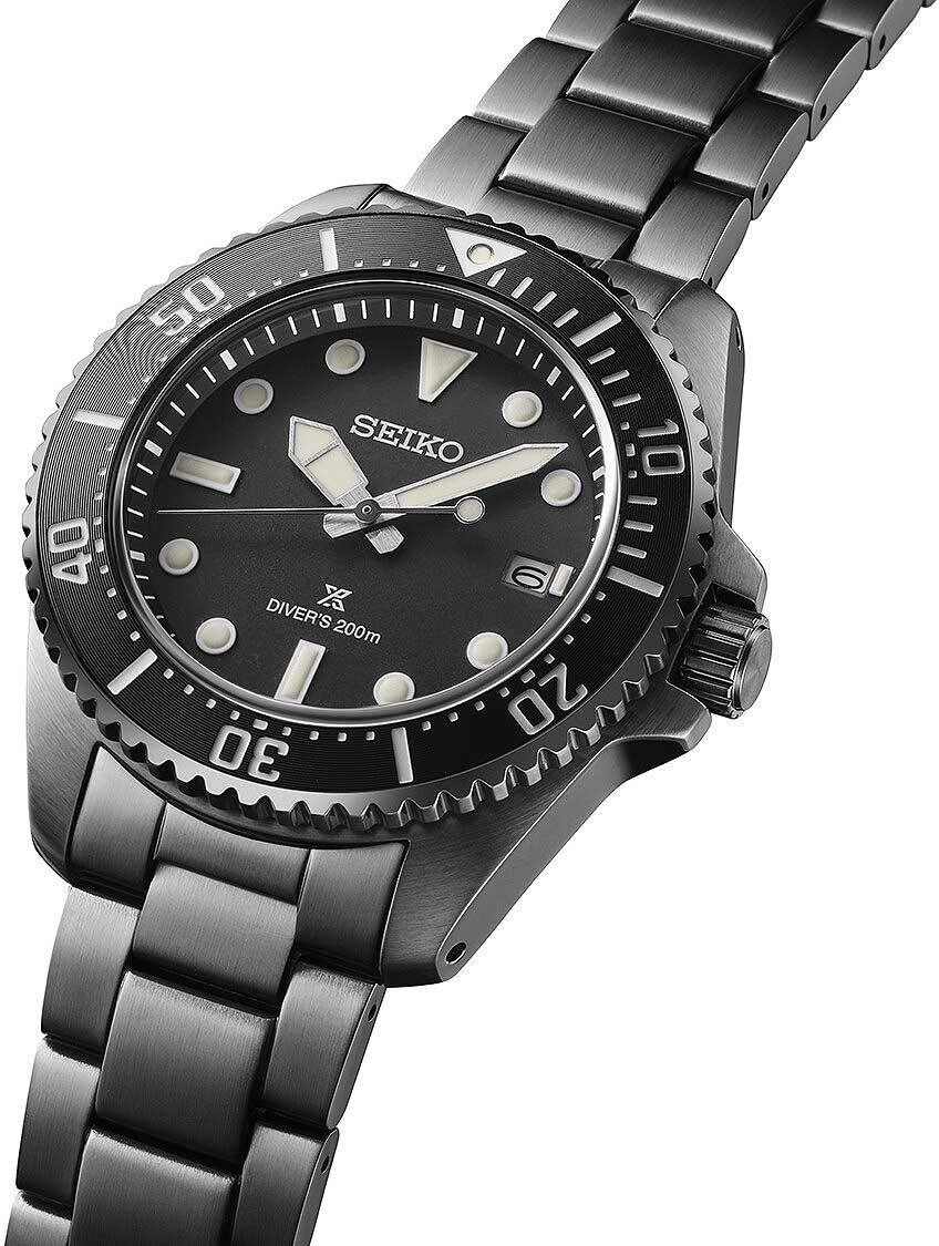 Seiko Prospex SNE599P1 Herren Uhr • Solar • Saphirglas
