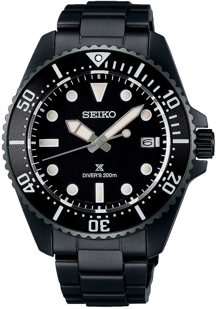 Seiko Prospex SNE599P1 Herren Uhr • Solar • Saphirglas