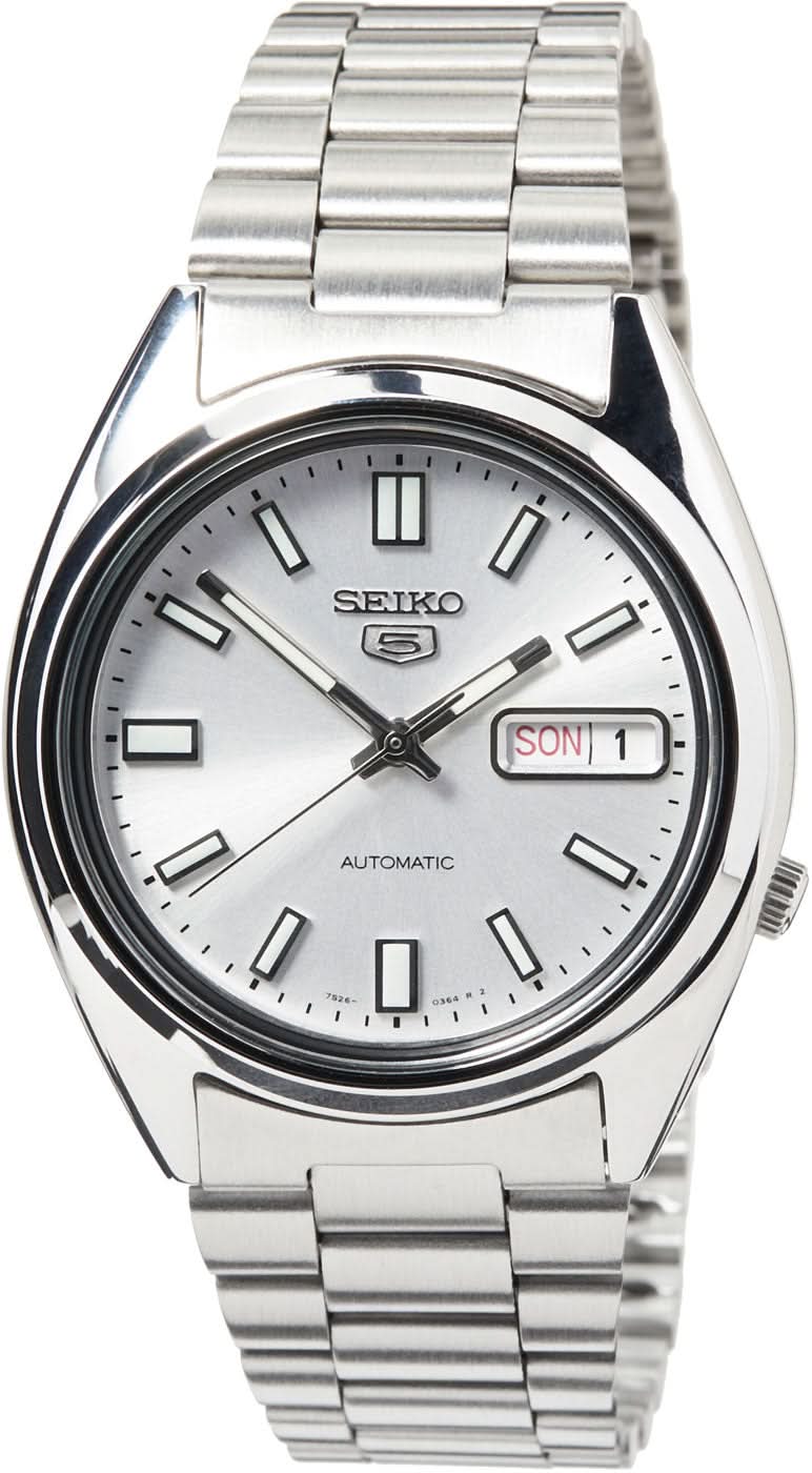 Seiko 5 SNXS73K Herrenuhr • Japanische Automatik • Klassisches Design