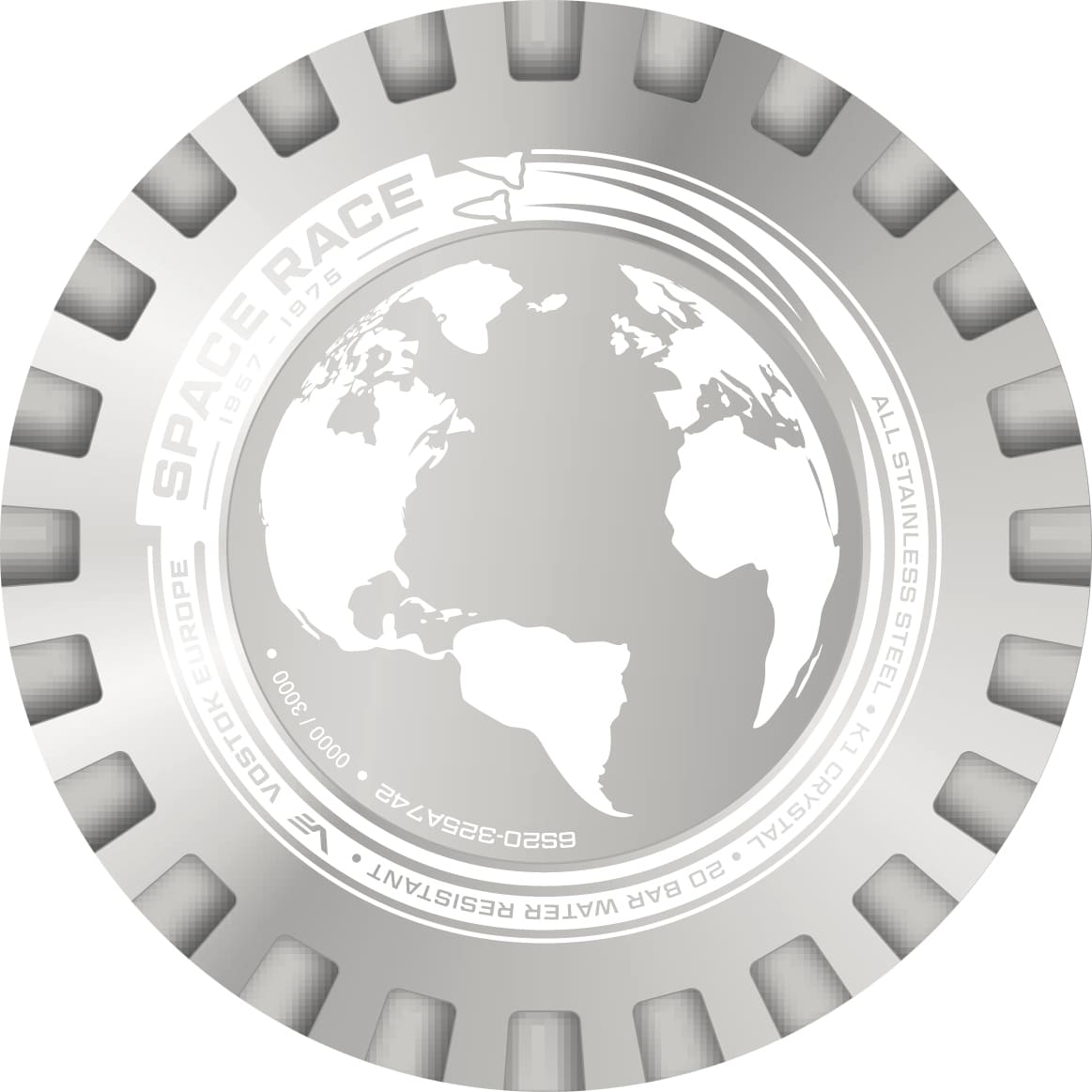 Vostok Europe Space Race 6S20-325A742 Herren Uhr • Präzises Quarzwerk • 20 Bar Wasserdicht