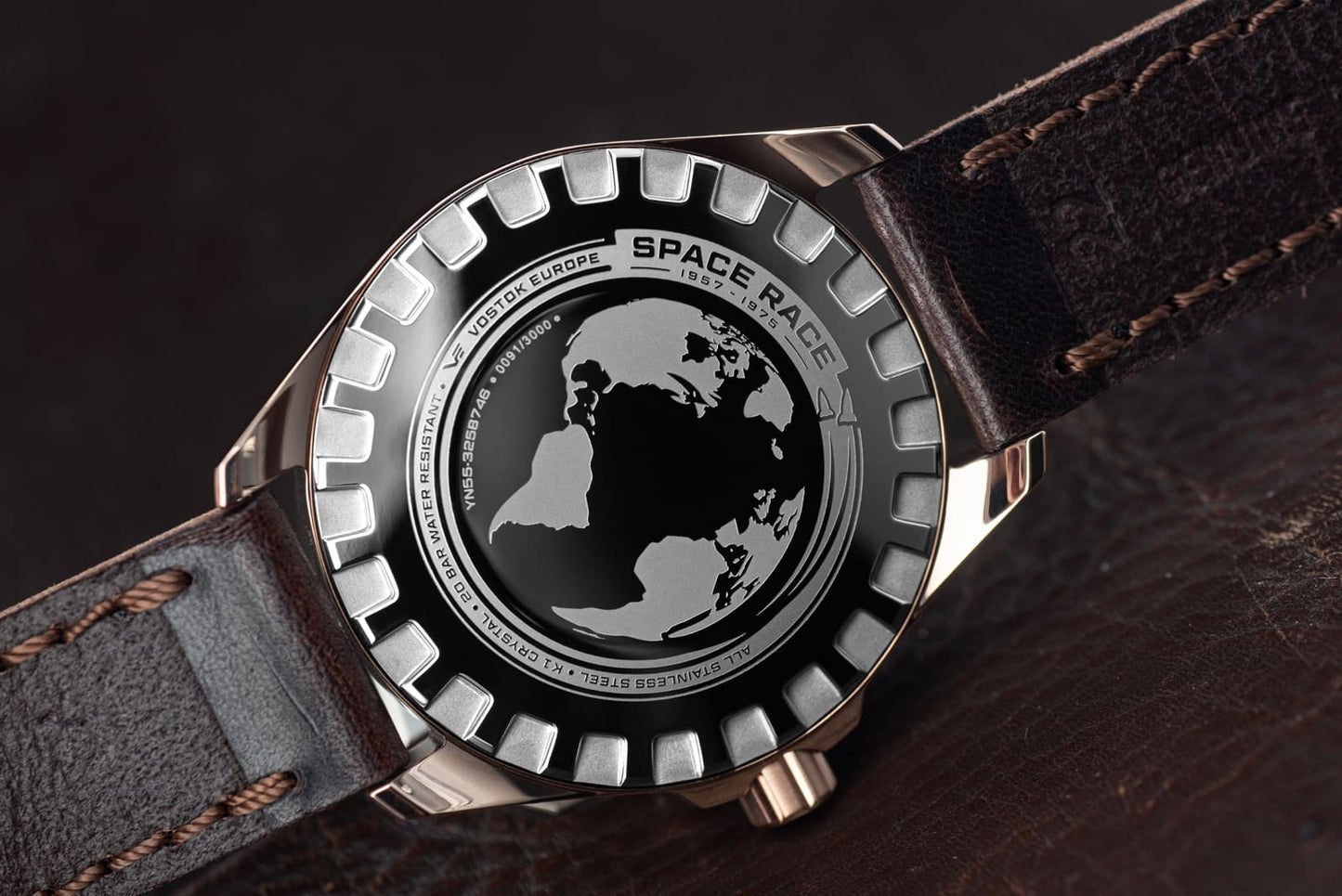 Space Race Herrenuhr Automatikuhr Handaufzug Vostok YN55325B746
