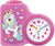 JVD Children's Alarm Clock Unicorn Pink Analog Plastic • Quartz movement • Dial illumination