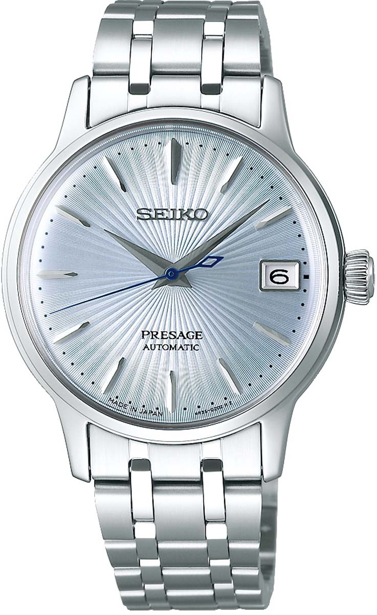 Seiko Presage SRP841J1 Uhr • Automatik • Hellblau