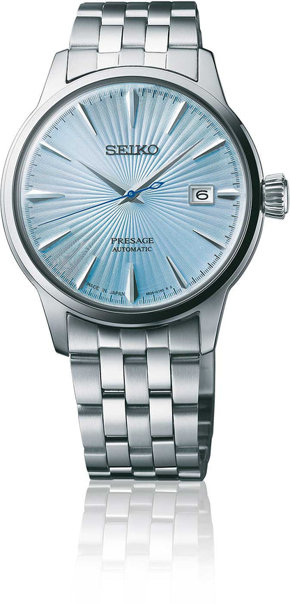 Seiko Presage SRPE19J1 Uhr • Automatik • Eisblaues Zifferblatt