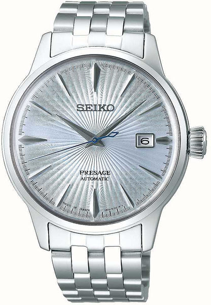 Seiko Presage SRPE19J1 Uhr • Automatik • Eisblaues Zifferblatt