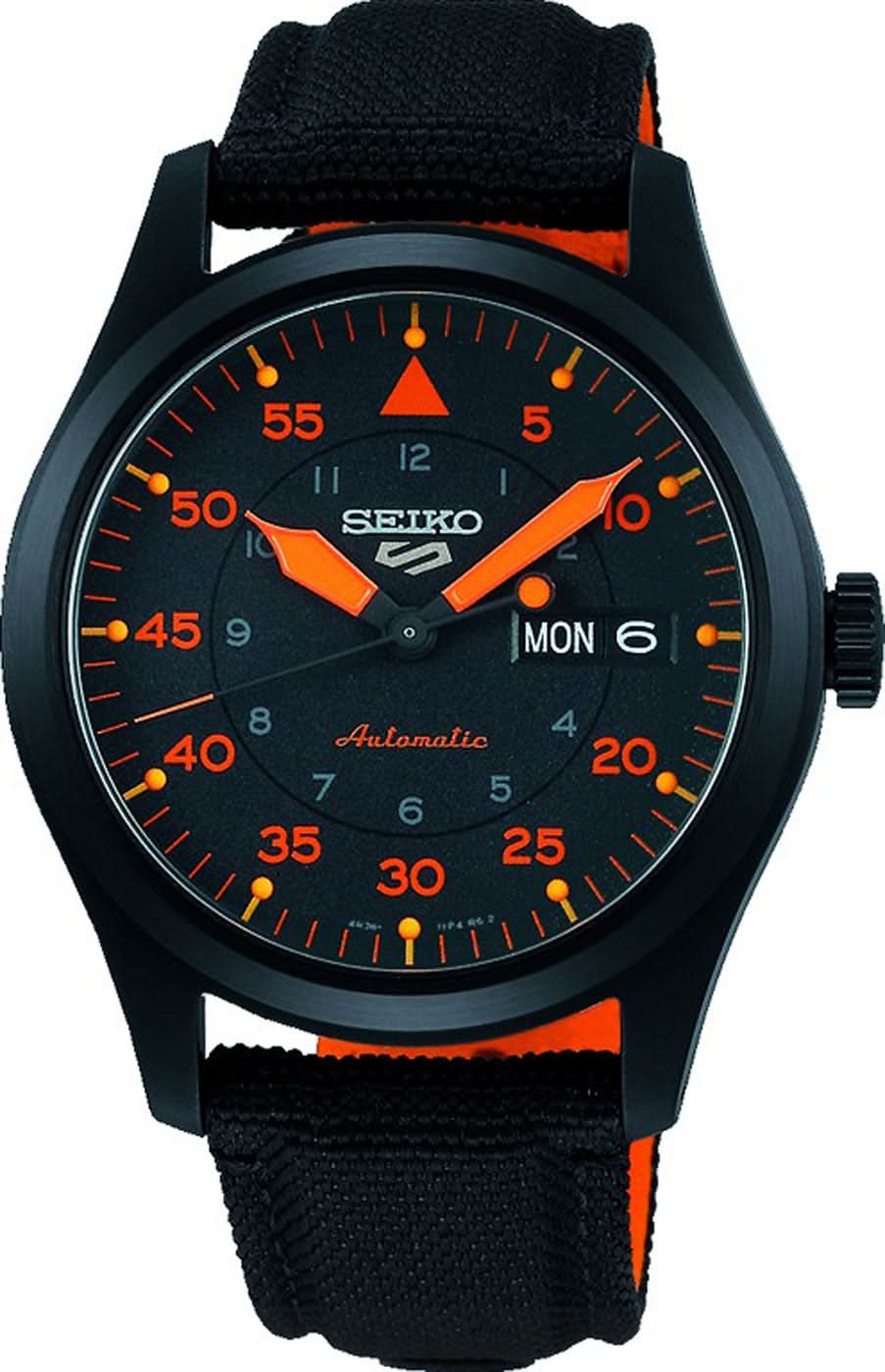 Seiko Seiko 5 Sports SRPH33K1 Herrenuhr • Automatikwerk Kaliber 4R36 • Robustes Textilband