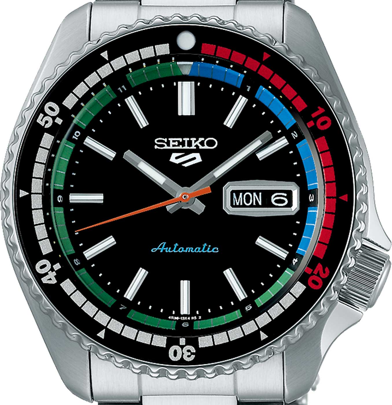 Seiko 5 Sports SRPK13K1 Herren Uhr • Automatik • Hardlexglas