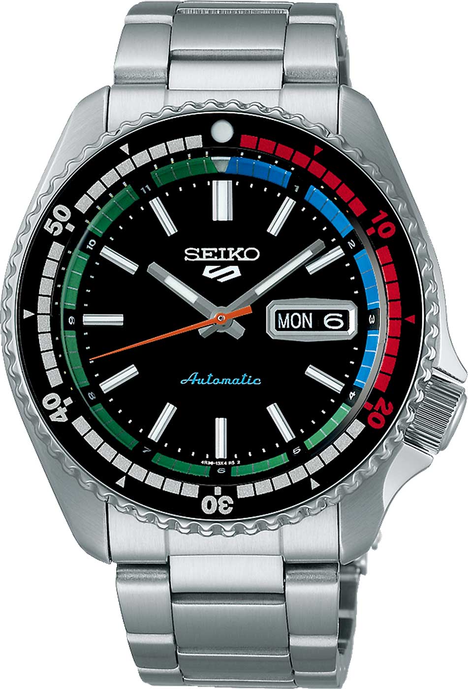 Seiko 5 Sports SRPK13K1 Herren Uhr • Automatik • Hardlexglas