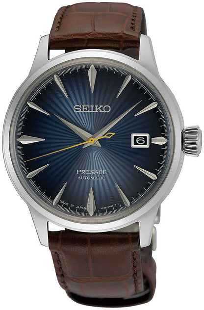Seiko Presage SRPK15J1 Uhr • Automatik • Kalbslederarmband