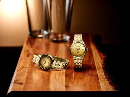 Seiko Presage SRPK48J1 Uhr • Automatik • Edles Gold-Design