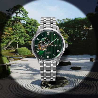 Seiko Presage SSA463J1 Uhr • Automatik Open Heart • Saphirglas